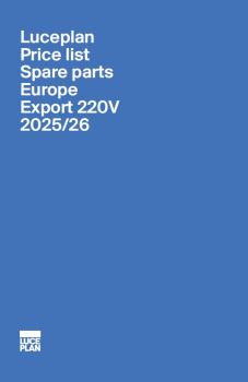Luceplan onderdelen prijslijst